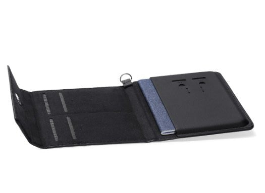 Leather Short Men's Passport Holder Portable Stylish And Versatile Large Capacity Passport Jacket - skylit