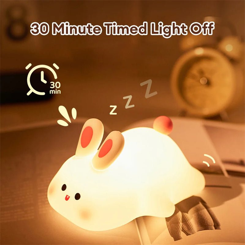 Big Face Rabbit Lamp - skylit