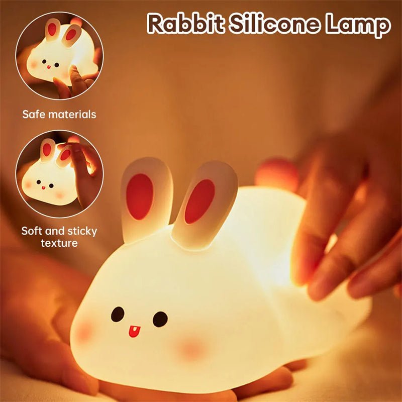 Big Face Rabbit Lamp - skylit