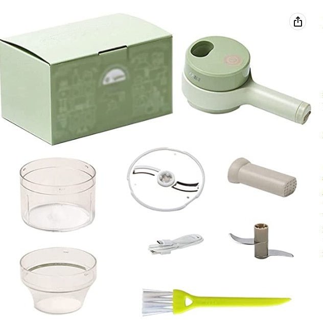 Mini wireless Electric Vegetable Chopper - skylit