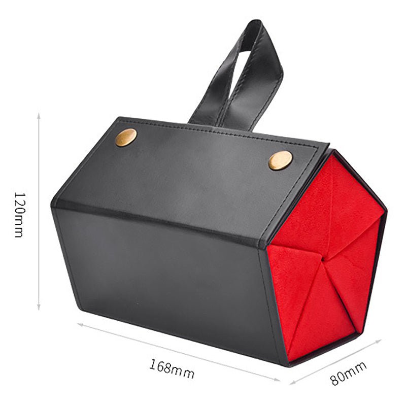 Portable 5 grid glasses storage box - skylit
