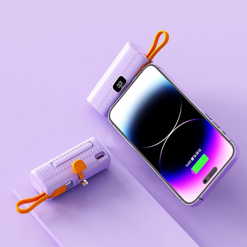 Power Bank Compact Portable 5000mah - skylit