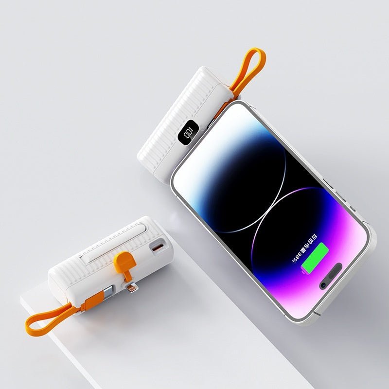 Power Bank Compact Portable 5000mah - skylit