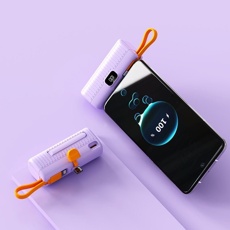 Power Bank Compact Portable 5000mah - skylit