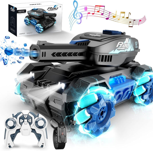 Remote Control Tank Six - wheeled Stunt Car 24g Gesture Sensing Children's Toys - skylit