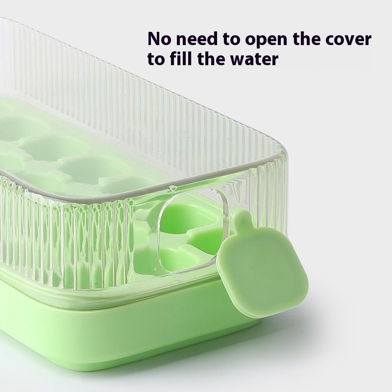 Sealed With Lid Ice Tray Cube Mold For Refrigerator Making - skylit