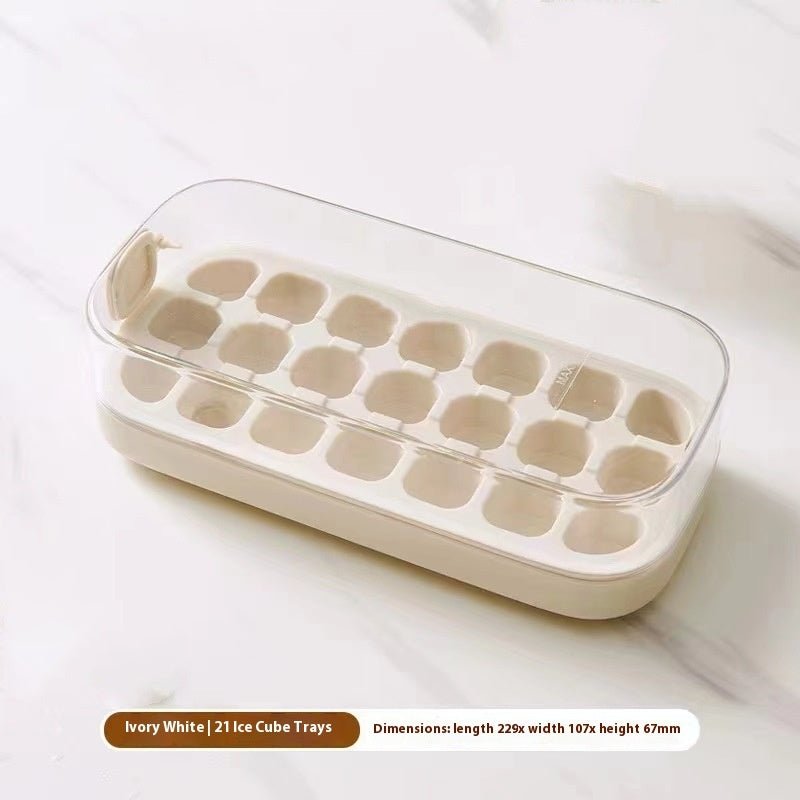 Sealed With Lid Ice Tray Cube Mold For Refrigerator Making - skylit
