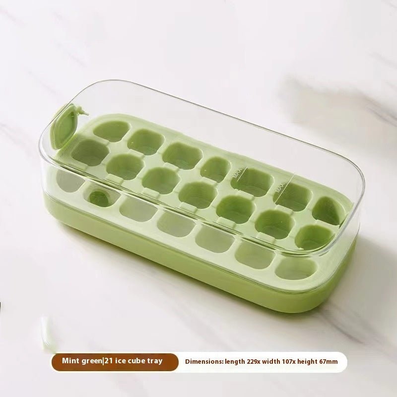 Sealed With Lid Ice Tray Cube Mold For Refrigerator Making - skylit