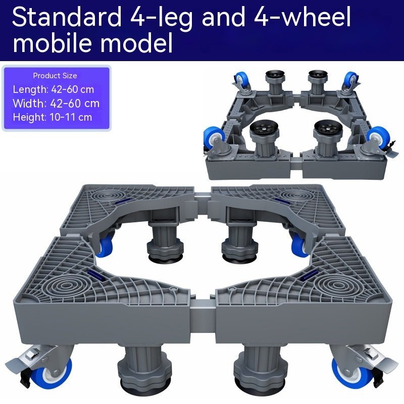 Washing Machine Base Bracket Automatic Universal Wheel Mobile - skylit